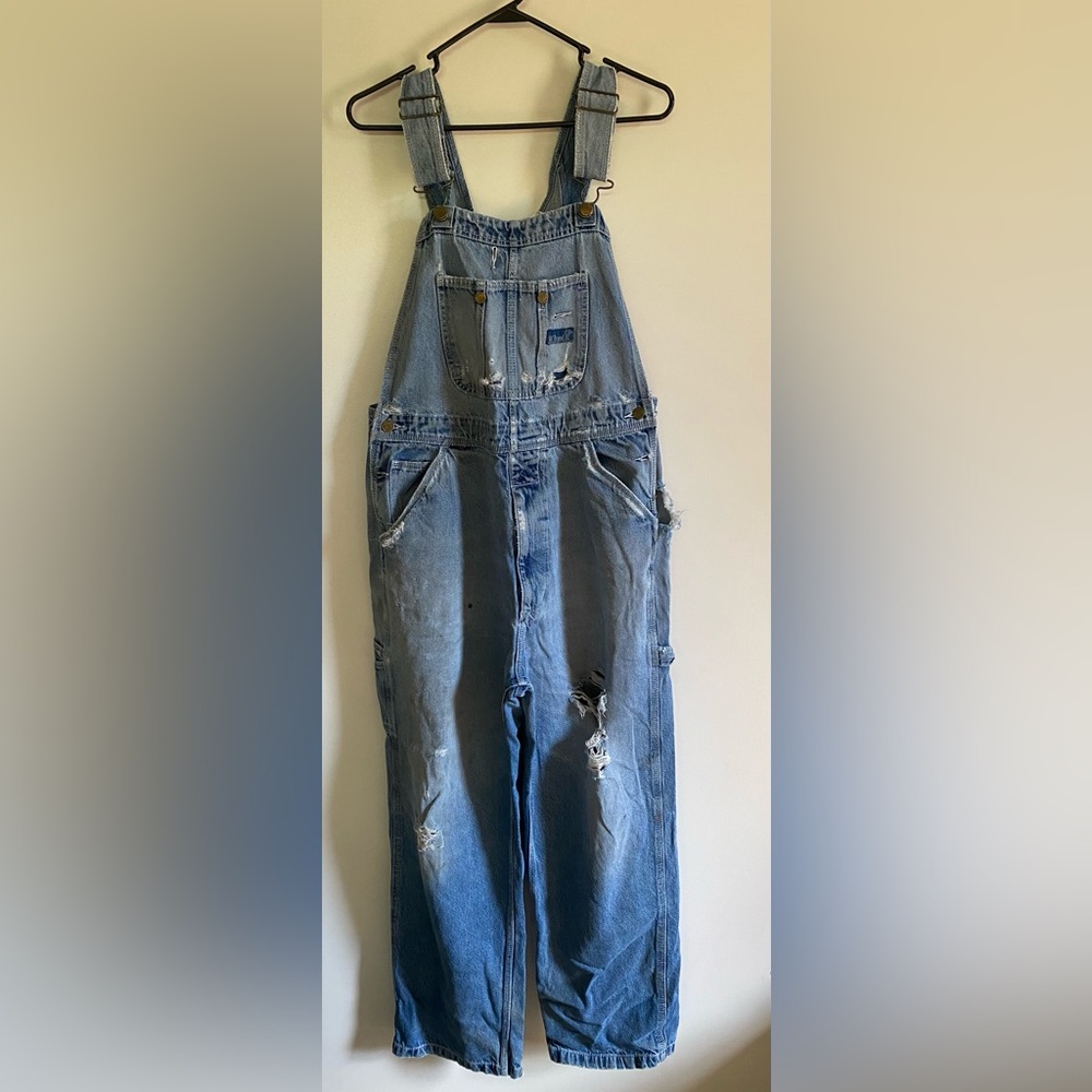 Vintage RK Brand Blue Denim Overalls 🩵